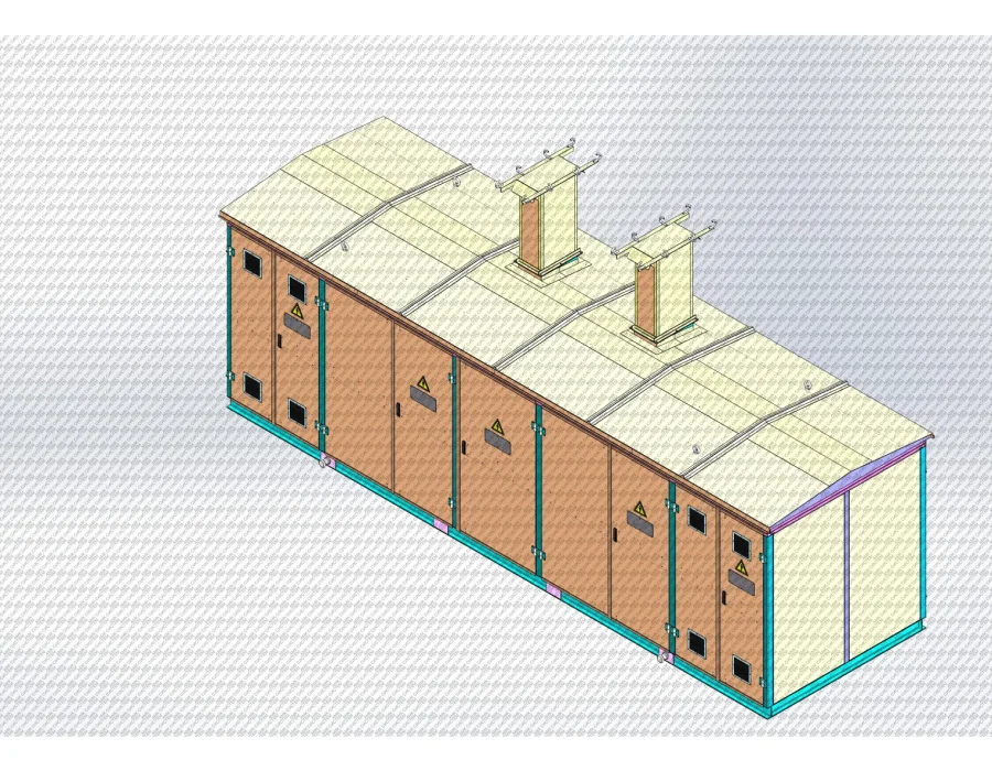 Комплектна трансформаторна підстанція 2КТПГ-2К-630/10/0,4 У1