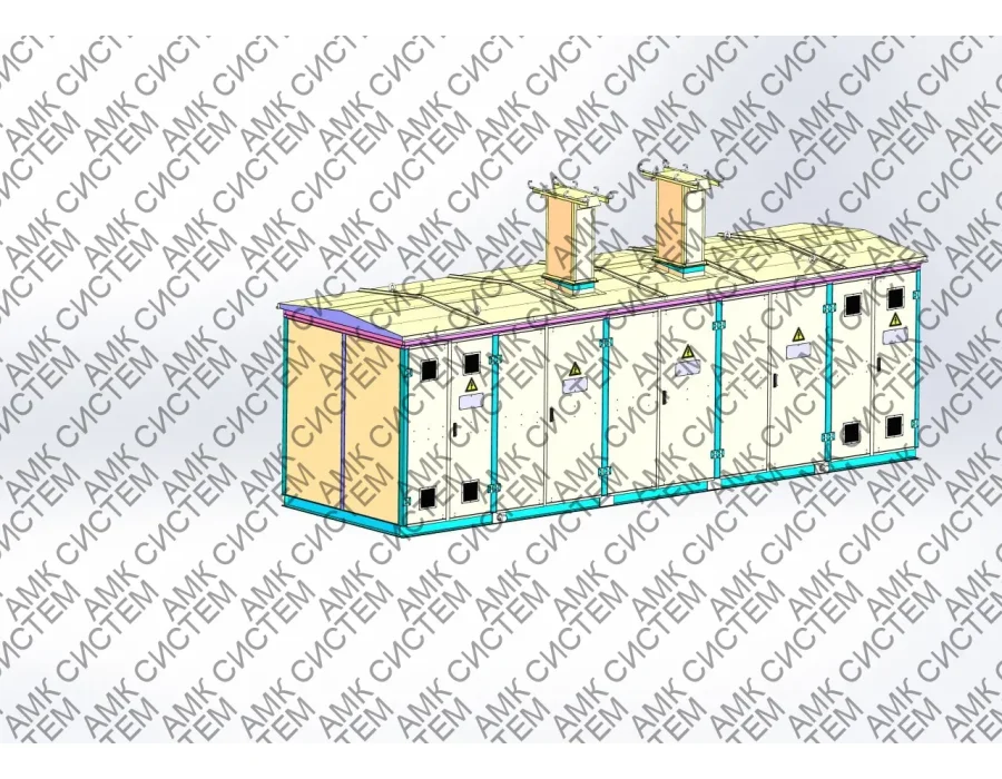Комплектна трансформаторна підстанція 2КТПГ-2К-630/10/0,4 У1