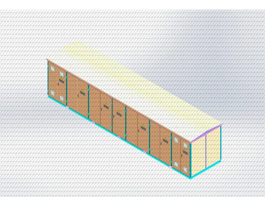 Комплектна трансформаторна підстанція 2КТП-2К-400/10/0,4 У1
