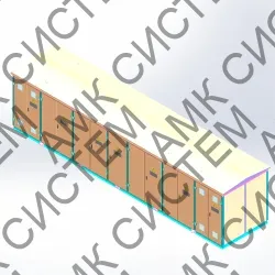 Комплектна трансформаторна підстанція 2КТП-2К-400/10/0,4 У1